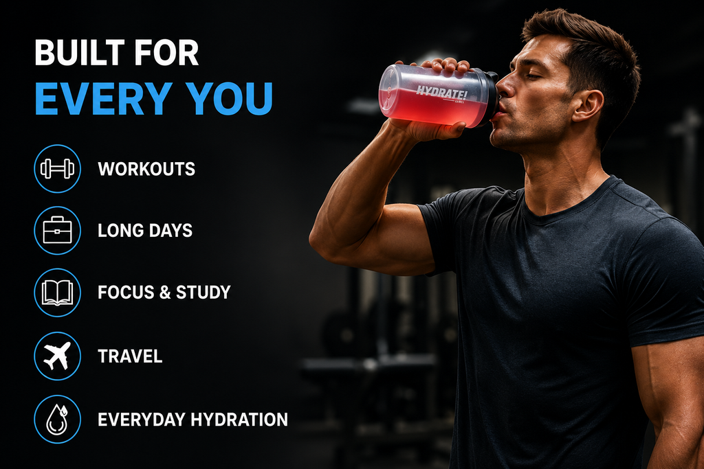 Hydrate! Lychee electrolytes built for everybody
