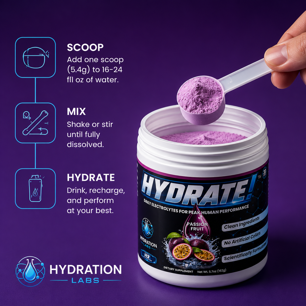 Electrolyte powder scoop